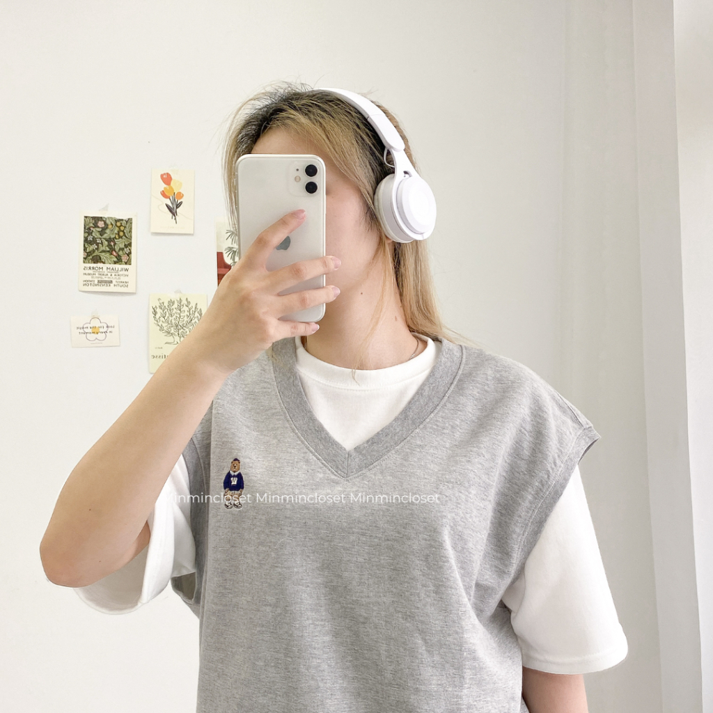 Áo Gile Cotton Mùa Hè Who.a.u Chính Hãng Sale