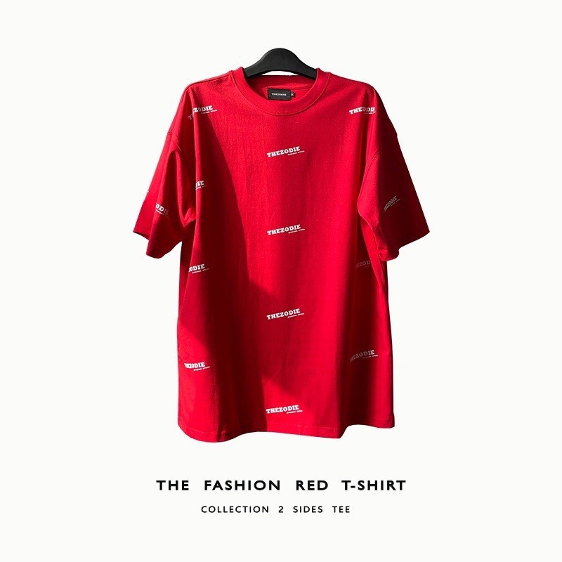 Áo Thụn Tay Lỡ, Áo Phông THEZODIE Form Rộng Cho Nam Nữ