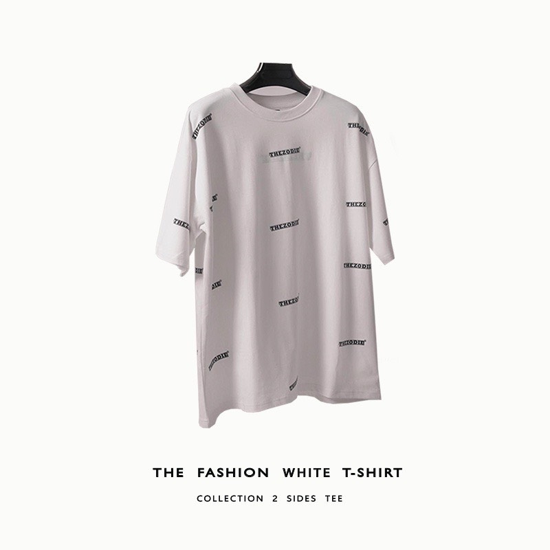 Áo Thụn Tay Lỡ, Áo Phông THEZODIE Form Rộng Cho Nam Nữ
