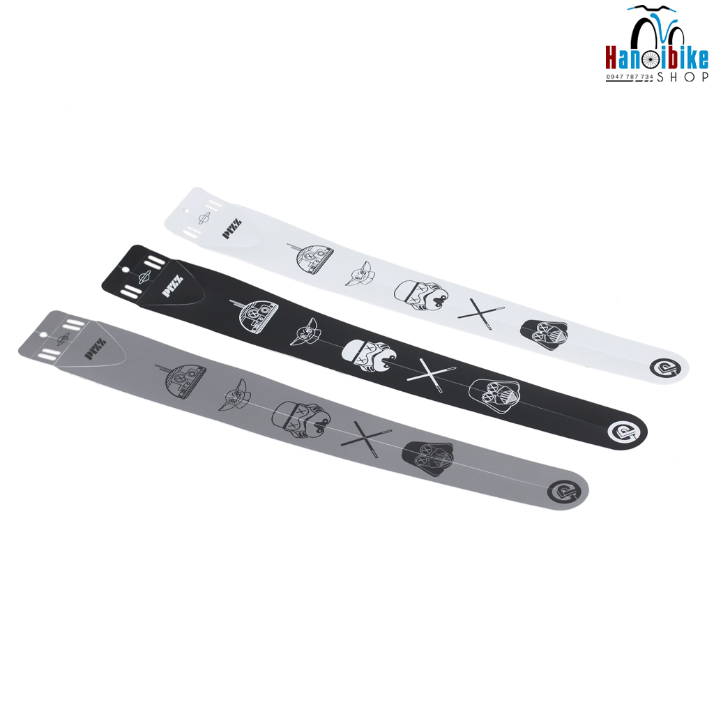 Chắn bùn cuộn Pizz tiện lợi dễ dàng tháo ra lắp vào cho xe đạp Fixed Gear, Touring, Road