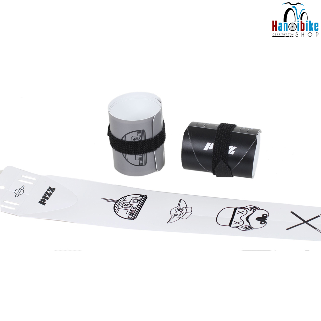 Chắn bùn cuộn Pizz tiện lợi dễ dàng tháo ra lắp vào cho xe đạp Fixed Gear, Touring, Road