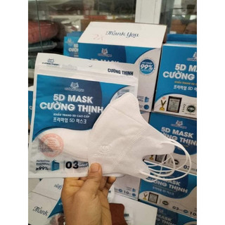 Thùng 100 cái - Khẩu trang 5D