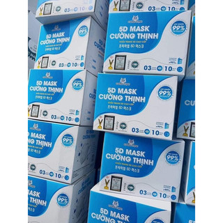 Thùng 100 cái - Khẩu trang 5D