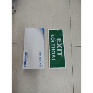 Đèn exit paragon,đèn thoát hiểm, đèn dẫn nối chính hãng Paragon