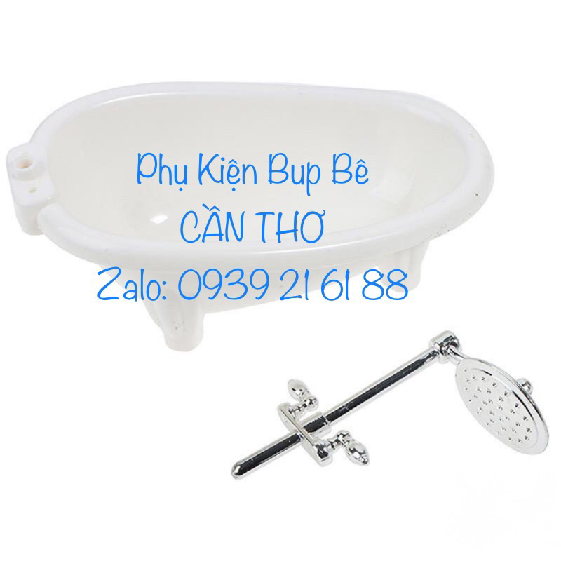 Bồn tắm cho bup bê Barbie, Xinyi, Licca…
