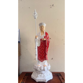 Tượng Phật Địa Tạng Vương Bồ Tát 65cm /Mục kiền liên 62cm