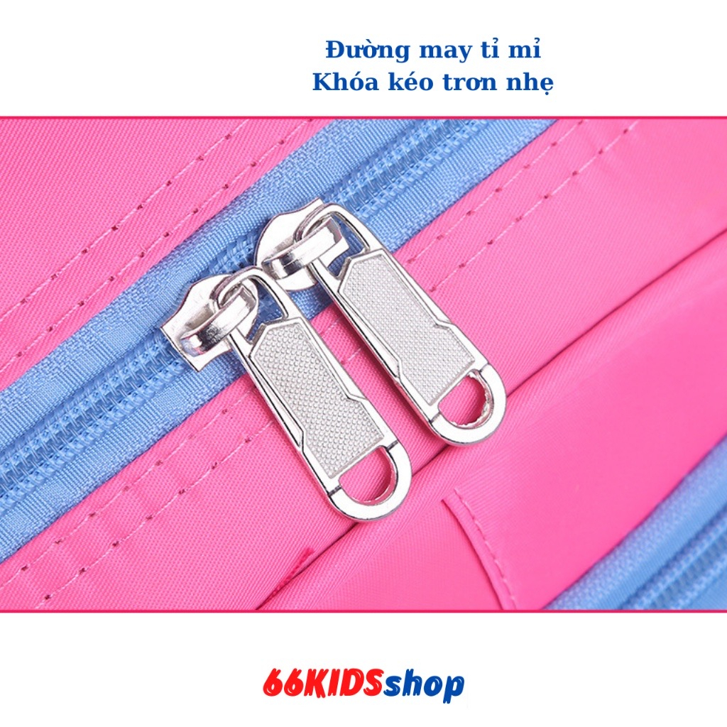 Ba lô cho bé trai và gái tiểu học chống thấm nước bền đẹp in hình siêu nhân tuyệt đẹp 66KIDS SHOP