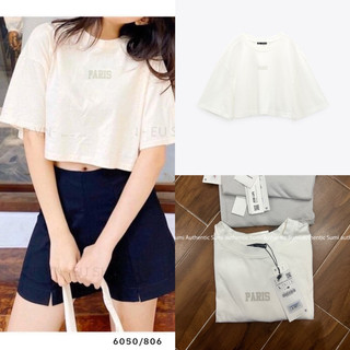 Áo crop top Zara nữ [ Zara Spain]