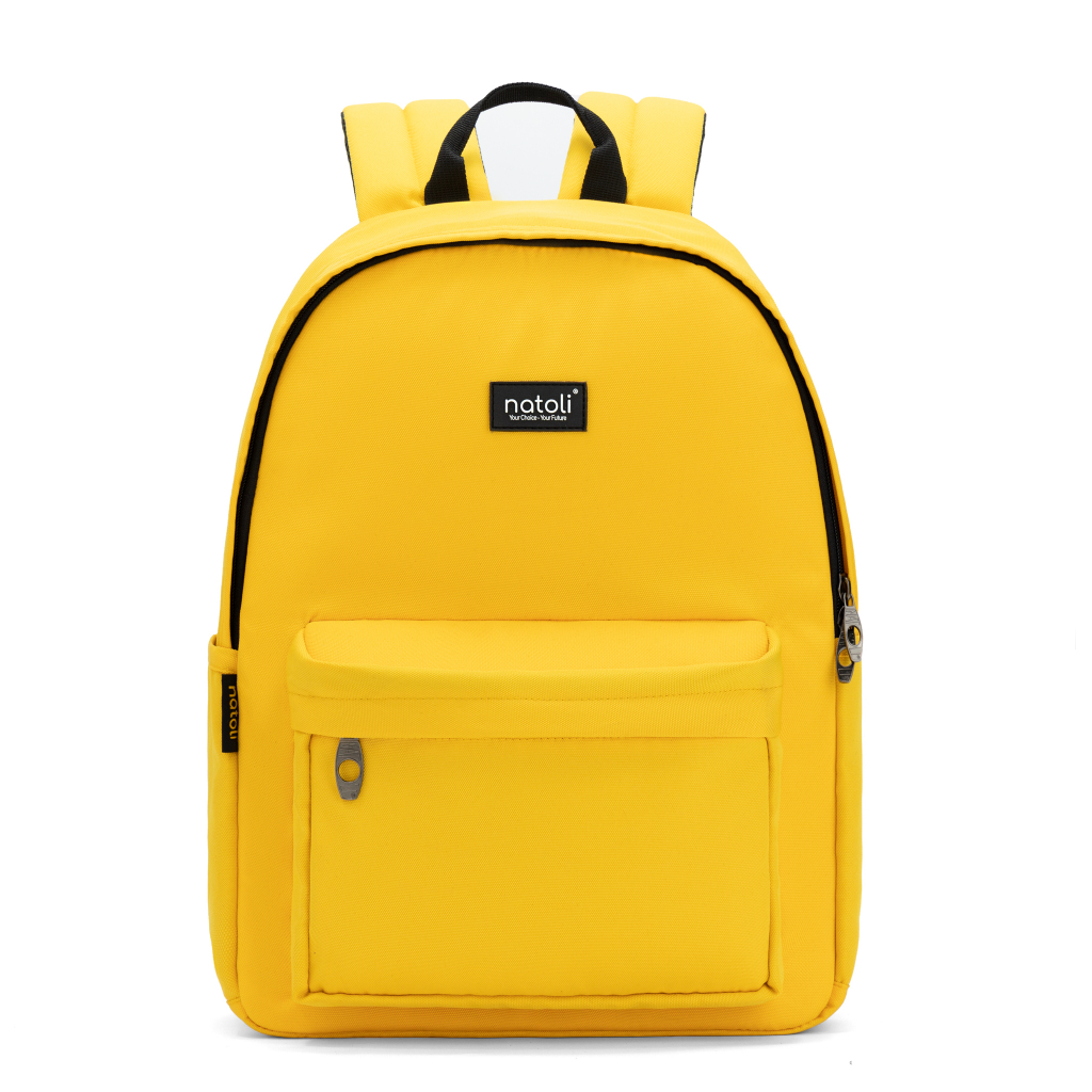 Balo đi học nam nữ thương hiệu NATOLI nhiều ngăn chống nước tốt - Basic Backpack B2