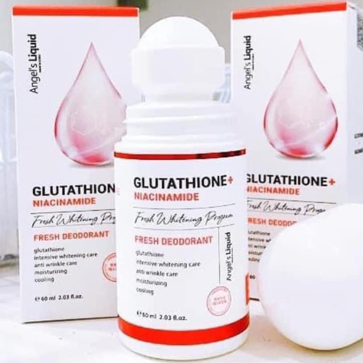 Lăn nách glutathione, lăn khử mùi glutathione mờ thâm dưỡng trắng 60ml