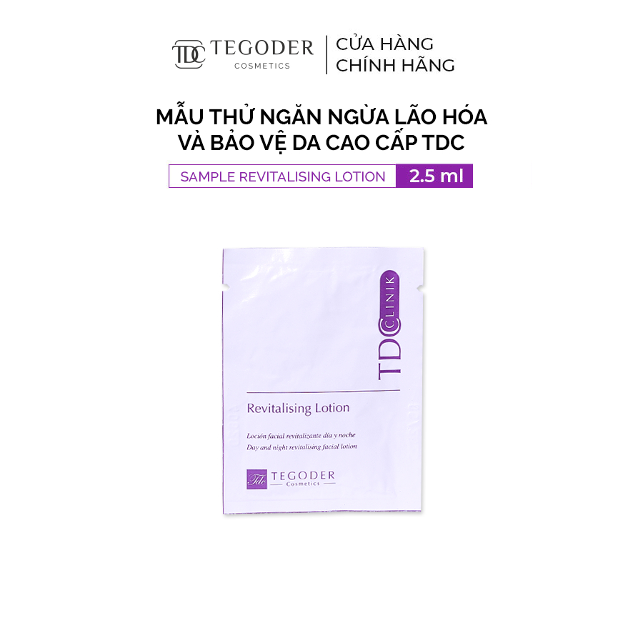 Mẫu thử ngăn ngừa lão hóa và bảo vệ da cao cấp Tegoder 2,5ml HPTTDMX02067.02