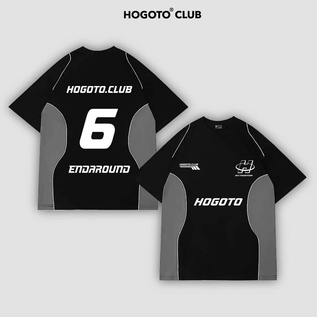 Áo thun blockcore CHỮ H  Hogoto Club, chất liệu 100% Cotton 260gsm