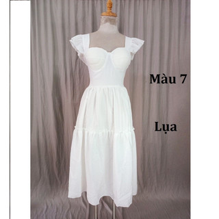 Đầm cánh tiên lụa,đuôi cá