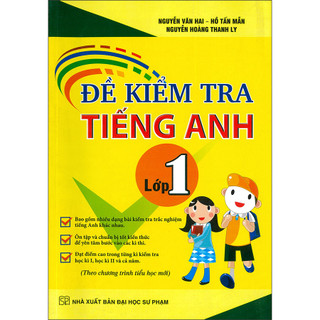 Đề kiểm tra tiếng anh lớp 1