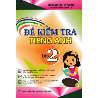 Đề kiểm tra tiếng anh lớp 2