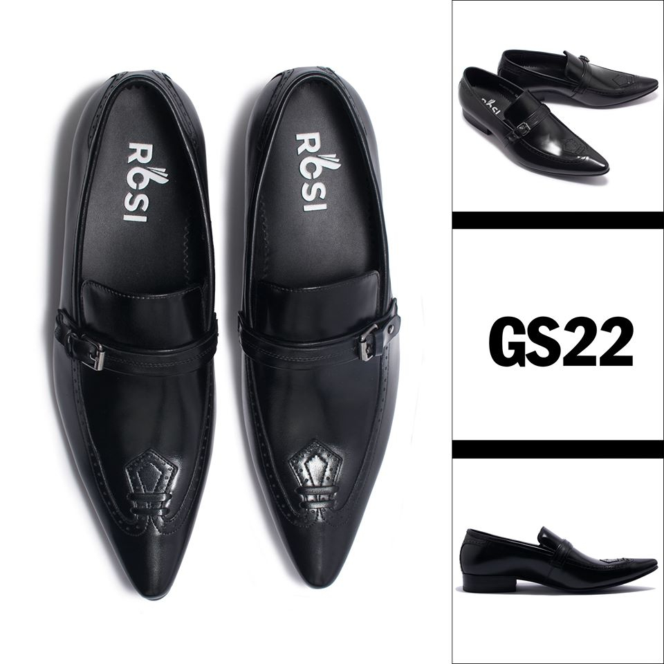 Giày Da Bò cao cấp Thương Hiệu Rosi Mã: GS22
