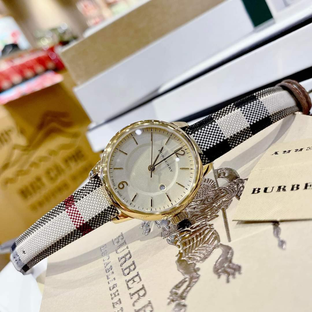 Đồng Hồ Cặp Đôi Bur.ber.ry ,Size: 32-40mm Full Box Hãng,Cặp Đôi Vàng Trong Làng Đồng Hồ Sang Trọng