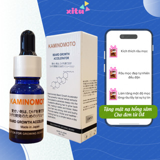 Thuốc mọc râu Kaminomoto, kích thích mọc râu