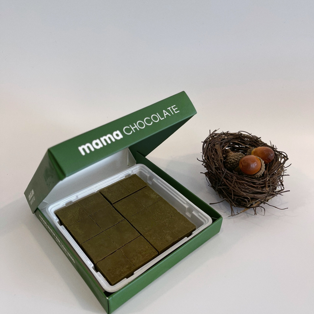 Socola Tươi Mama Chocolate Vị Dark Matcha Hộp 25 Viên 165g
