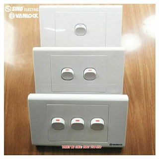 Công tắc sino ,1 chiều,2 chiều ,mặt 1,2,3,4,5,6 lỗ ,đế nổi ,đế âm