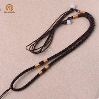 Dây đeo cổ mix mặt dây chuyền, dây dù đeo cổ