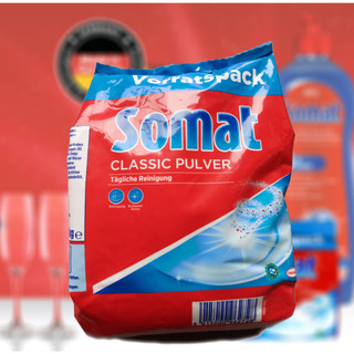 Bột rửa bát Somat 1kg mới nhất ( gói rời bán lẻ)