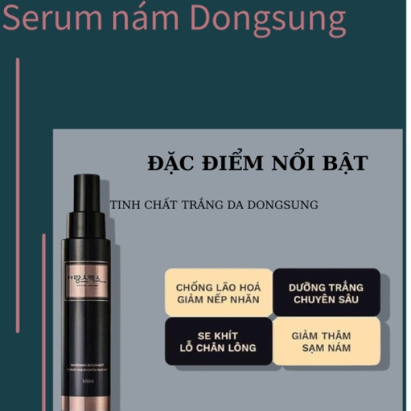 Tinh Chất Trắng Da, Mờ Nám Dongsung Whitening Serum Mist 100ml