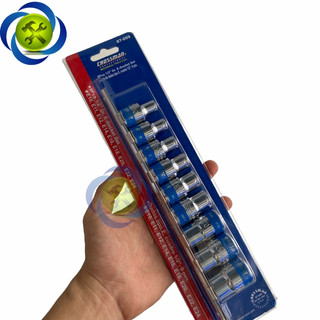 Bộ tuýp sao đầu E 9 chi tiết Crossman 87-059 chuôi 1/2
