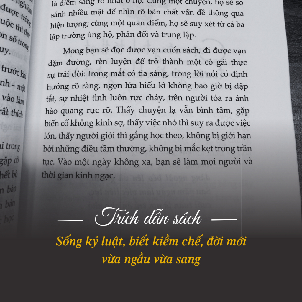 Sống Kỷ Luật, Biết Kiềm Chế, Đời Mới Vừa Ngầu Vừa Sang - Sách Phát Triển Bản Thân Mỗi Ngày Nên Đọc