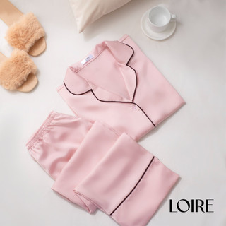 Bộ Pijama Lụa Tay Ngắn Basic LPN07