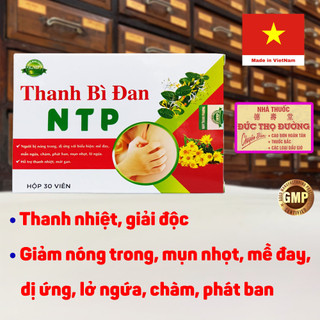 Thanh bì đan ntp - hộp 30 viên