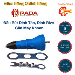 Đầu Rút Đinh Tán, Đinh Rive Gắn Máy Khoan Tiện Dụng