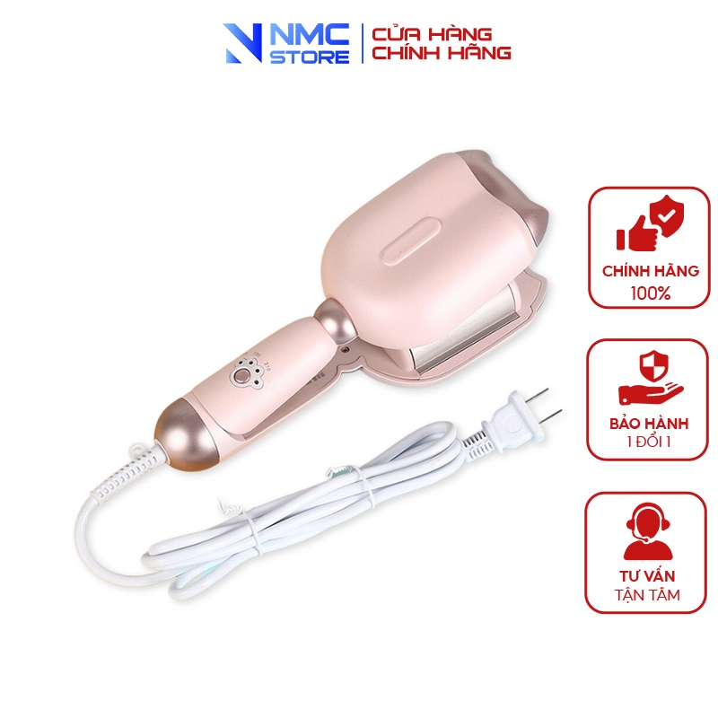 Máy bấm tóc gợn sóng Hàn Quốc cao cấp, máy dập tóc sóng nước 4 chế độ nhiệt chống hư tổn cho tóc, bảo hành 5 tháng