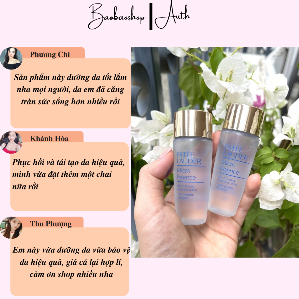 NƯỚC THẦN Estee Lauder Micro Essence 30ml - TINH CHẤT VI MÔ DƯỠNG DA