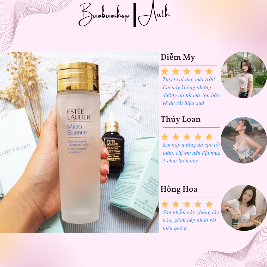 NƯỚC THẦN Estee Lauder Micro Essence 30ml - TINH CHẤT VI MÔ DƯỠNG DA