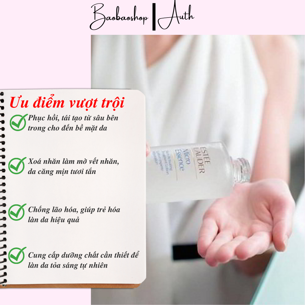 NƯỚC THẦN Estee Lauder Micro Essence 30ml - TINH CHẤT VI MÔ DƯỠNG DA