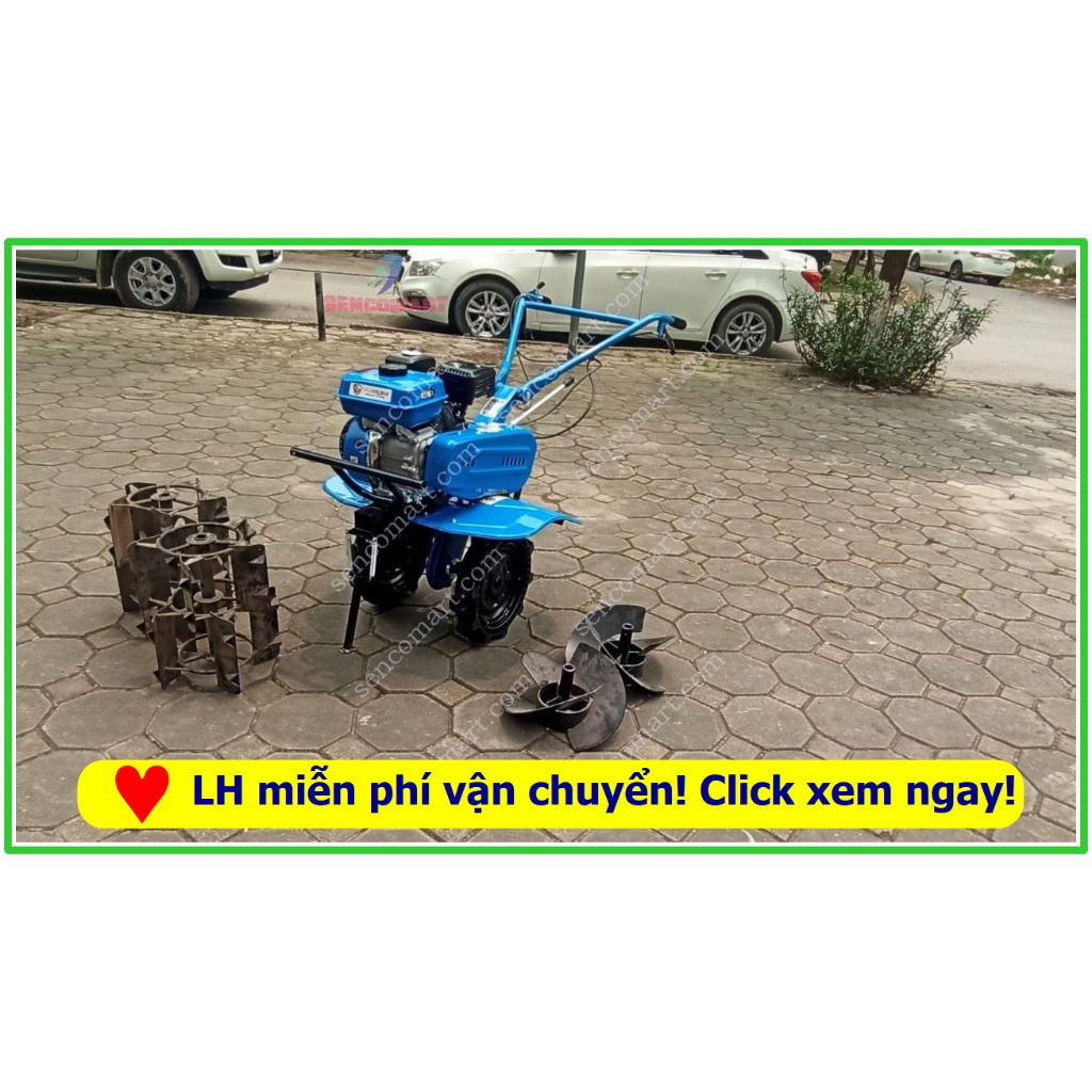 Máy xới đất lắp được cày mini cho gia đình