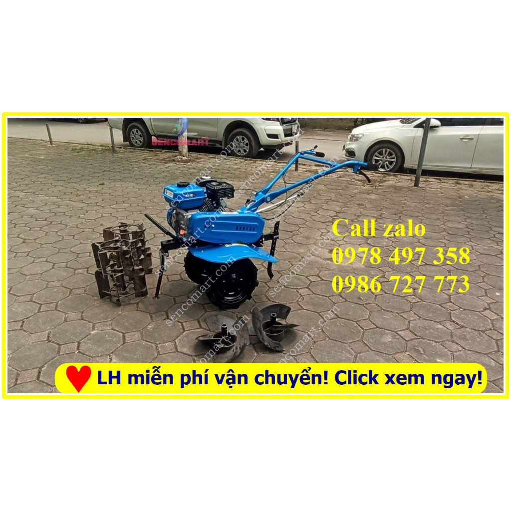 Máy xới đất lắp được cày mini cho gia đình