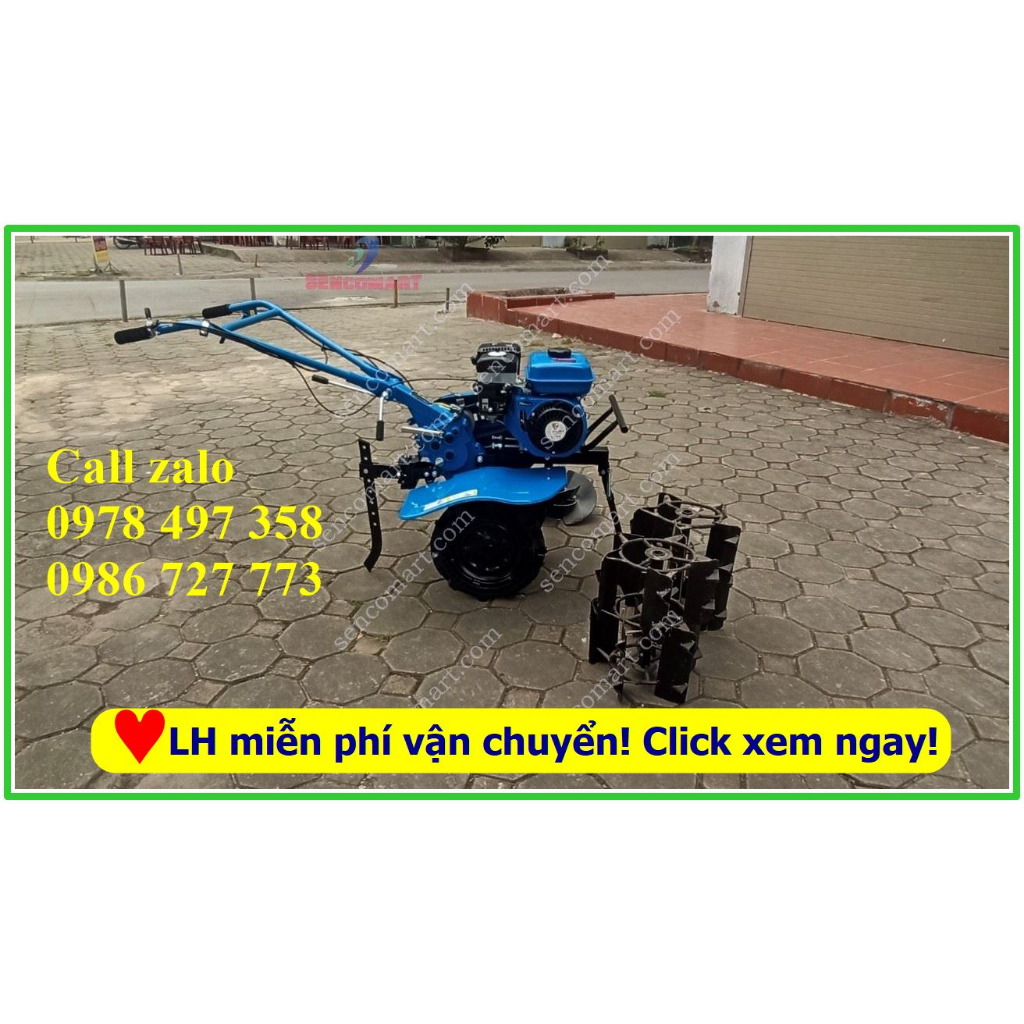 Máy xới đất lắp được cày mini cho gia đình
