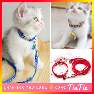 Dây Dắt Chó Mèo Đi Dạo Kèm Vòng Cổ Giá Rẻ