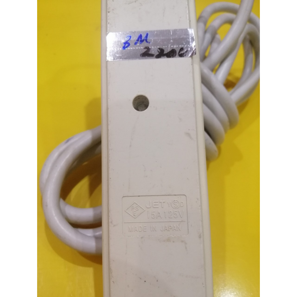 Ổ cắm nội địa Nhật, dây dài 3m, 4 ổ cắm (mã 43)