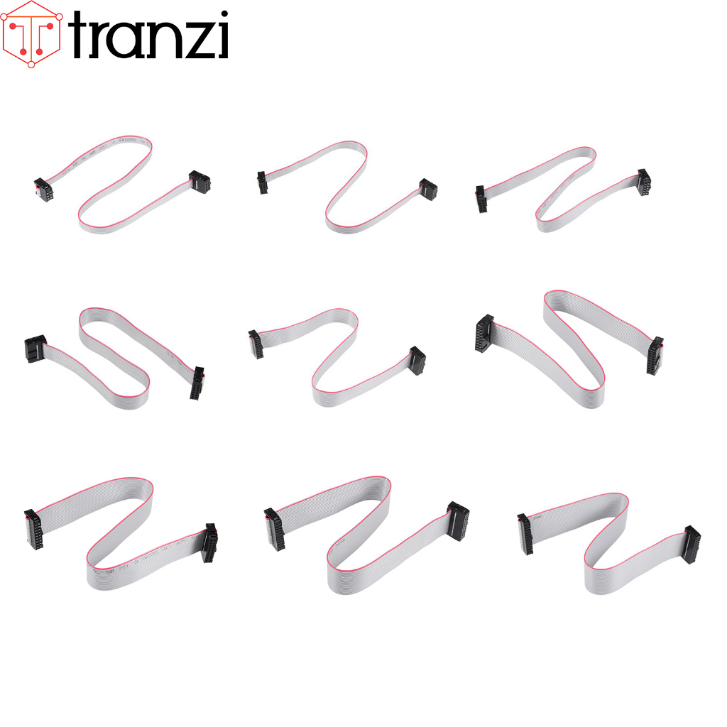 Dây cắm header 2.54mm, dây cáp bẹ 2.54mm IDE IDC 2x3P ~ 2x25P