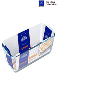Khay nướng D6014A - Ovenchef trong Clear 28x12cm Thủy tinh cường lực cao cấp Pháp