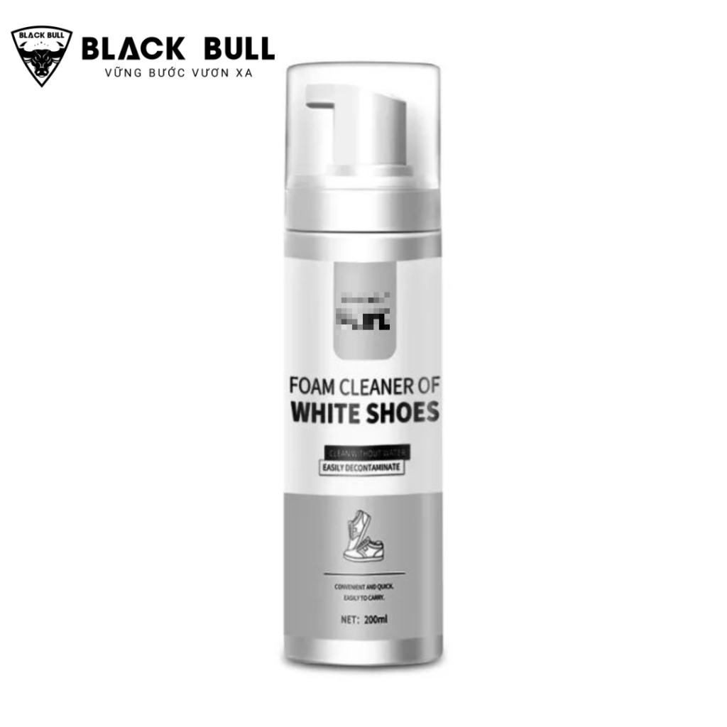 Chai bọt vệ sinh giày dép BLACK BULL