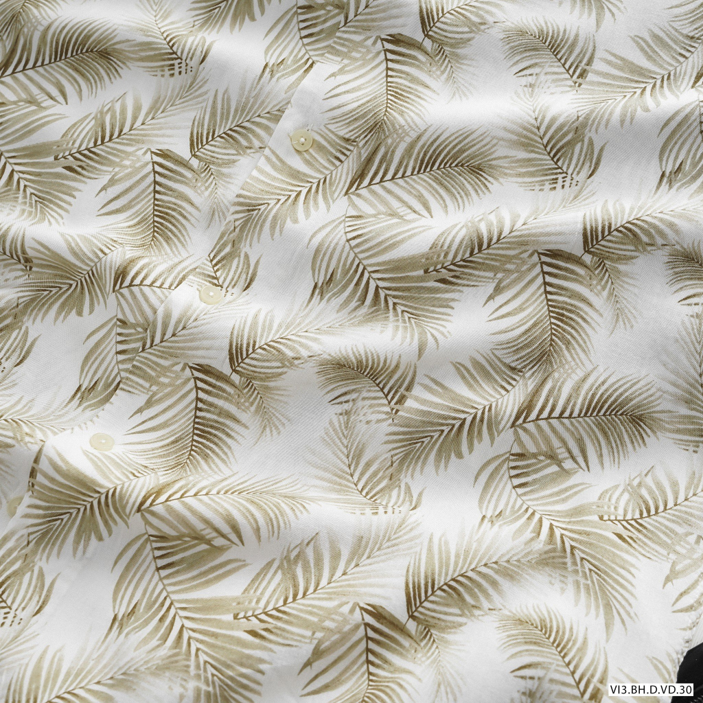 Áo sơ mi hè PIJAMA họa tiết cao cấp tay ngắn chất vải lụa, không nhăn, thấm hút, thoáng khí, hoạ tiết - SMUN6