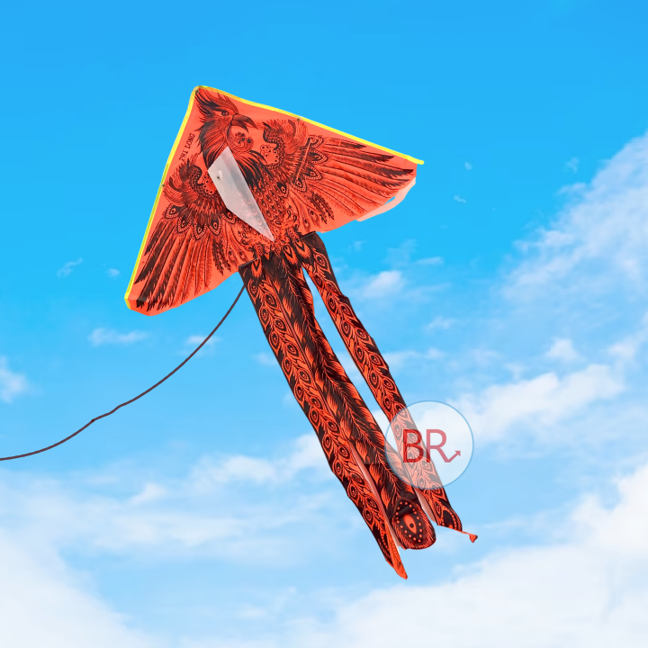 Diều Phụng, Phượng Hoàng Lửa, Thần Điêu 3, 4, 5 đuôi loại to Tặng kèm dây diều 01824