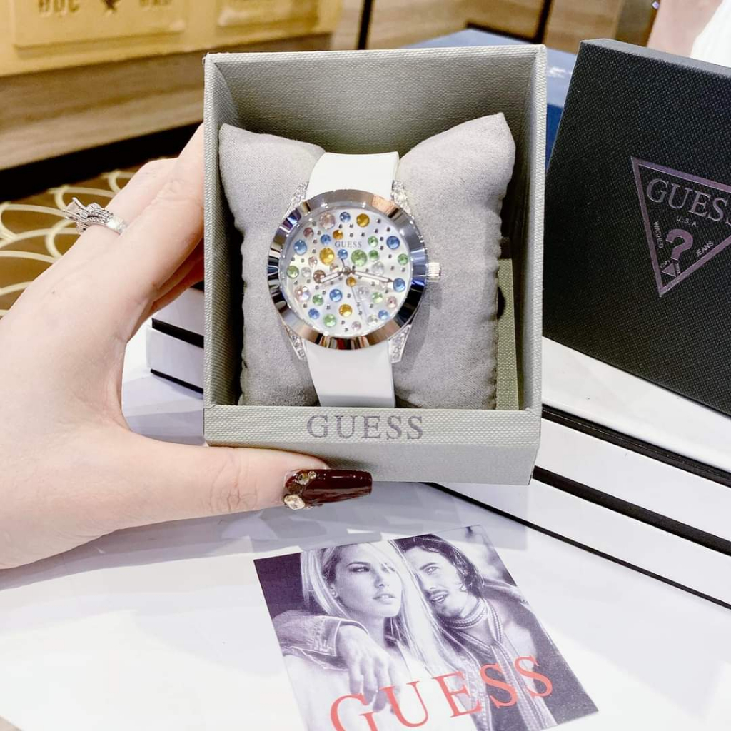 Đông Hồ Nữ Guess  Thời Trang,Size: 38mm, Full Box Hãng,Thiết Kế On Trend,Nữ Tính Và Vô Cùng Độc Đáo