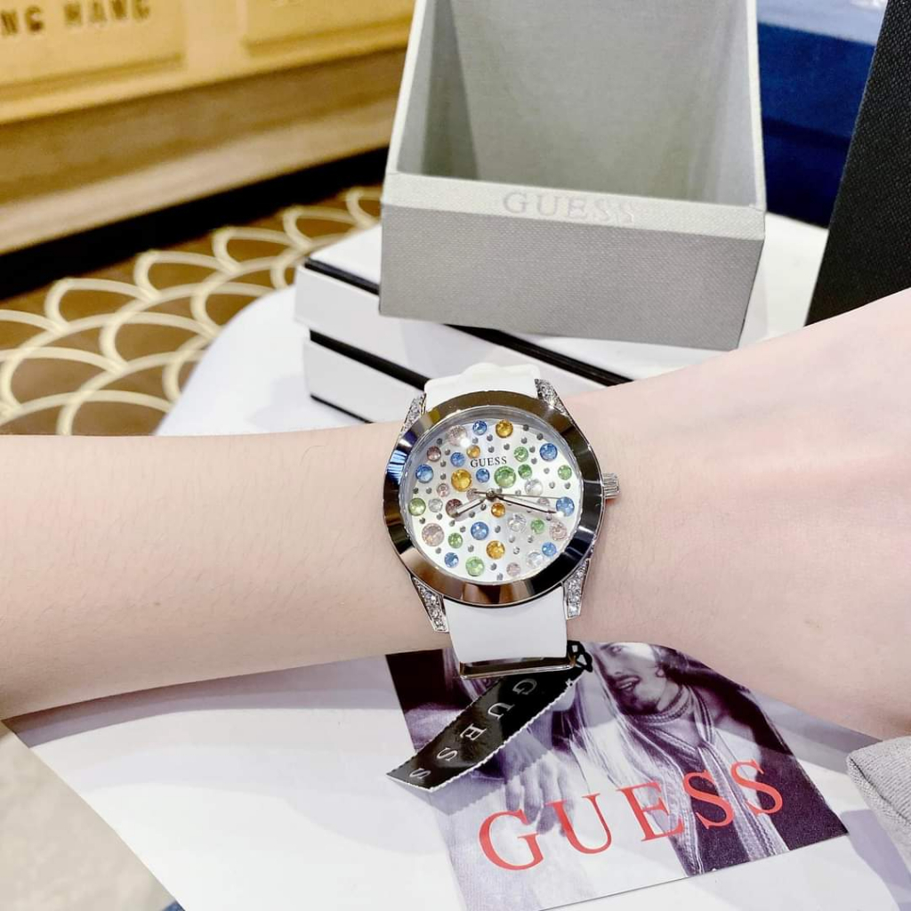 Đông Hồ Nữ Guess  Thời Trang,Size: 38mm, Full Box Hãng,Thiết Kế On Trend,Nữ Tính Và Vô Cùng Độc Đáo