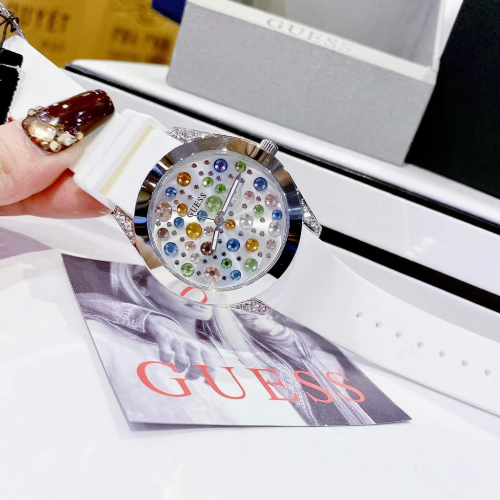 Đông Hồ Nữ Guess  Thời Trang,Size: 38mm, Full Box Hãng,Thiết Kế On Trend,Nữ Tính Và Vô Cùng Độc Đáo