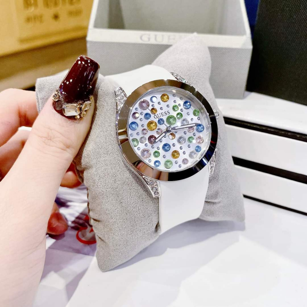 Đông Hồ Nữ Guess  Thời Trang,Size: 38mm, Full Box Hãng,Thiết Kế On Trend,Nữ Tính Và Vô Cùng Độc Đáo